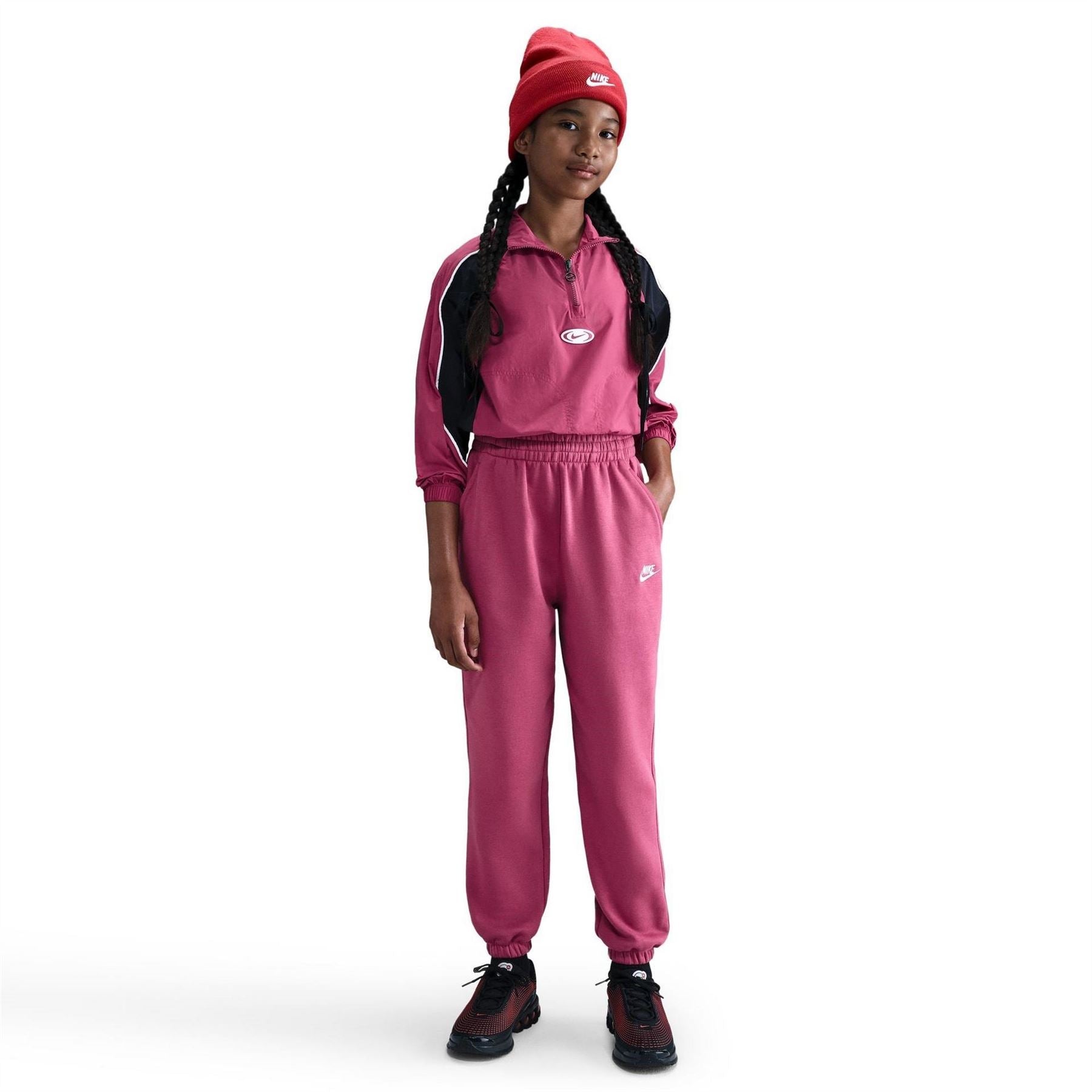 Nike Club Fleece Big Kids (girls) Loose Pants