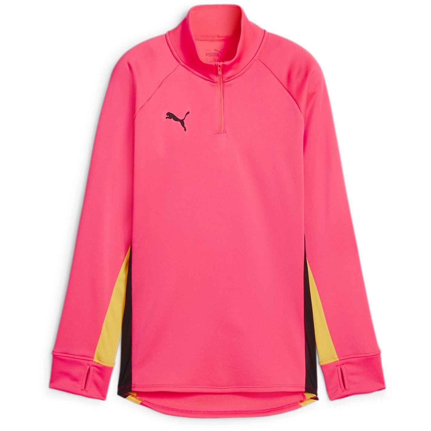 Puma Athletic Zip Neck Regular Fit Top