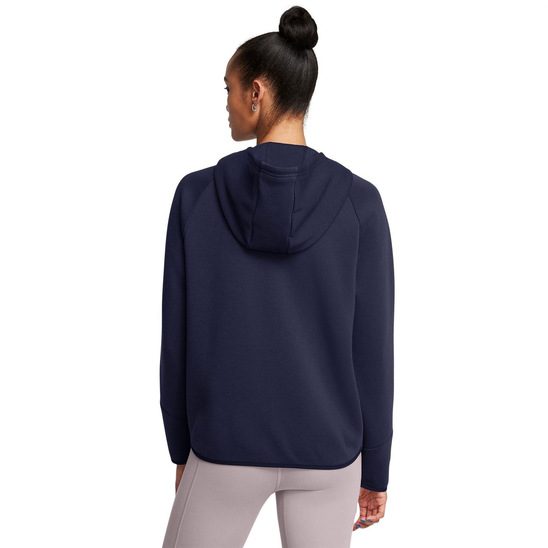 Under Armour Unstoppable Hooded Full Zipper Solid Patterned Sweat Jacket