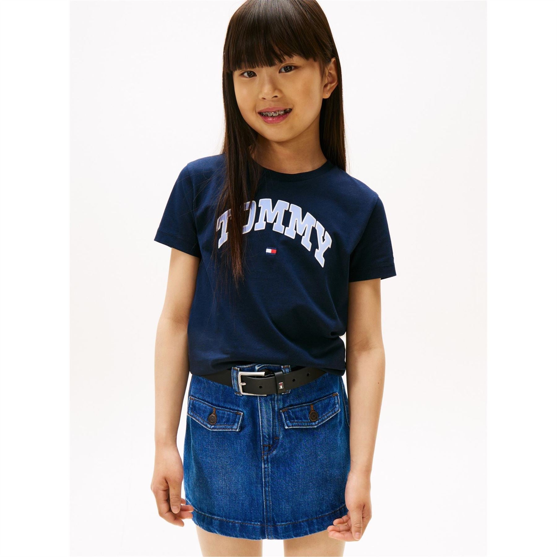 Tommy Hilfiger Timmy Varsity Lettering Regular Fit T-Shirt