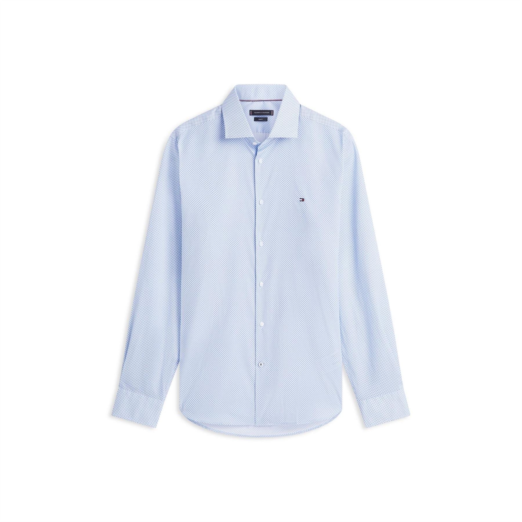 Tommy Hilfiger Long Sleeve Patterned Shirt