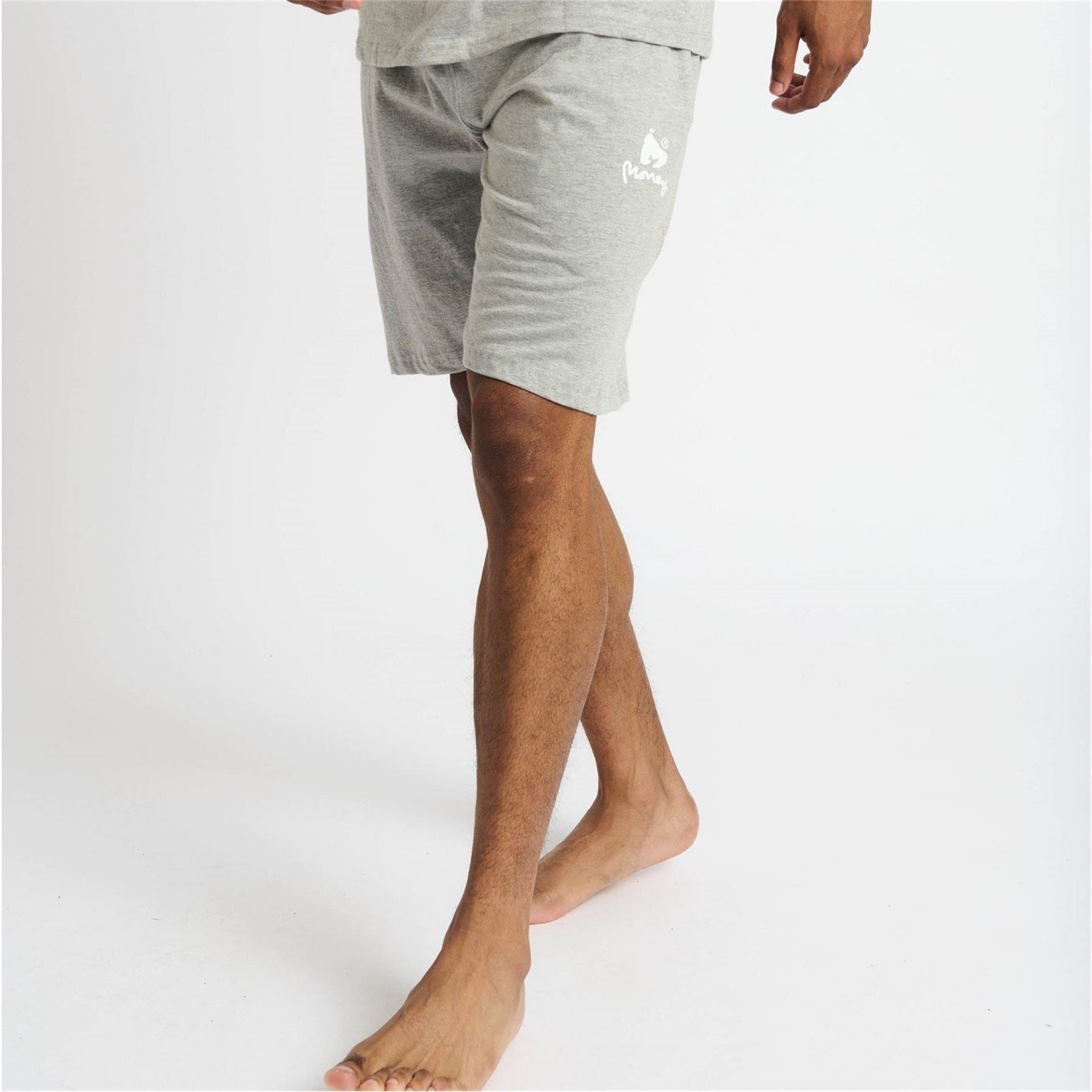 Money Lounger Elasticated Short Twin Set