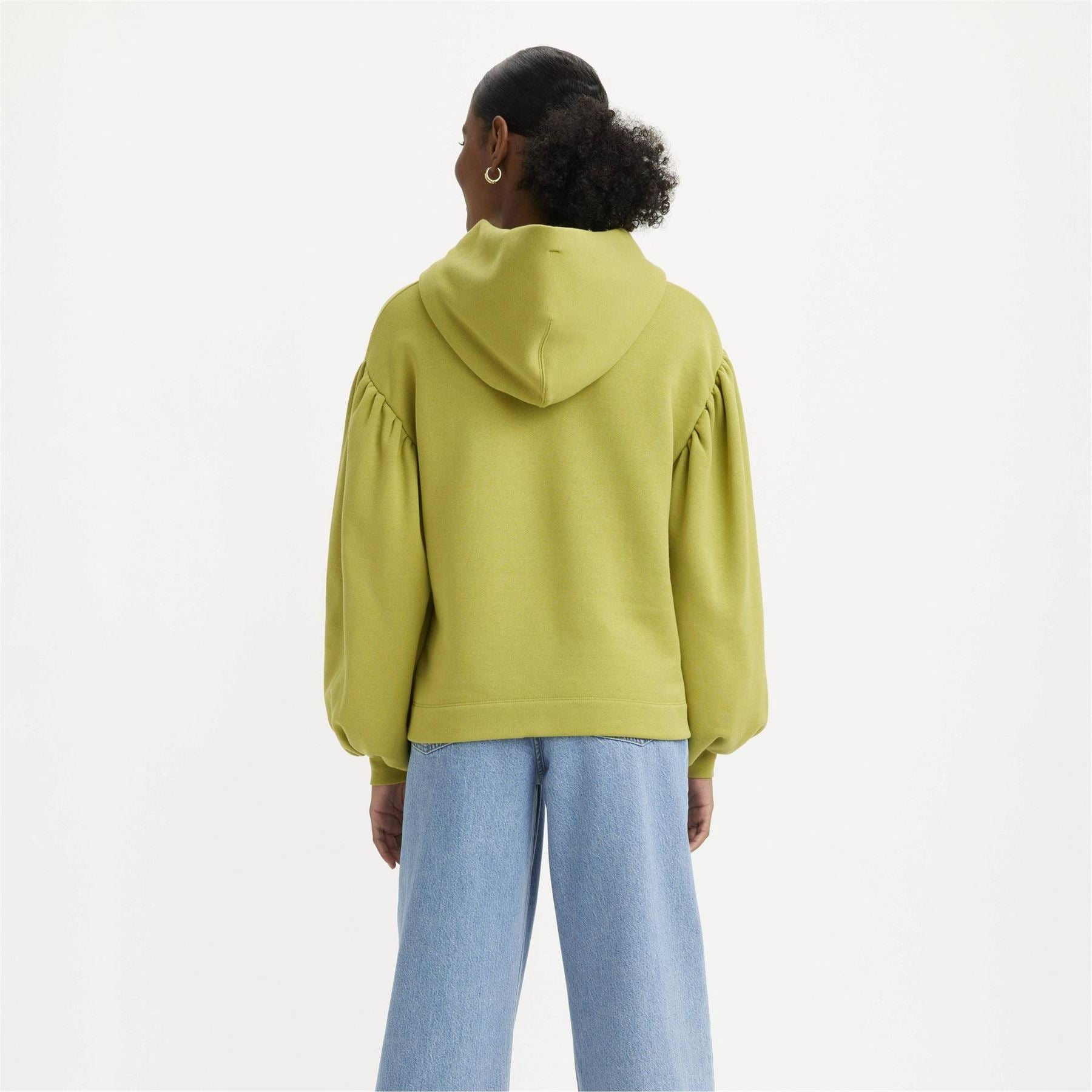 Levis Akane Hooded Cropped Relaxed Sweatshirt
