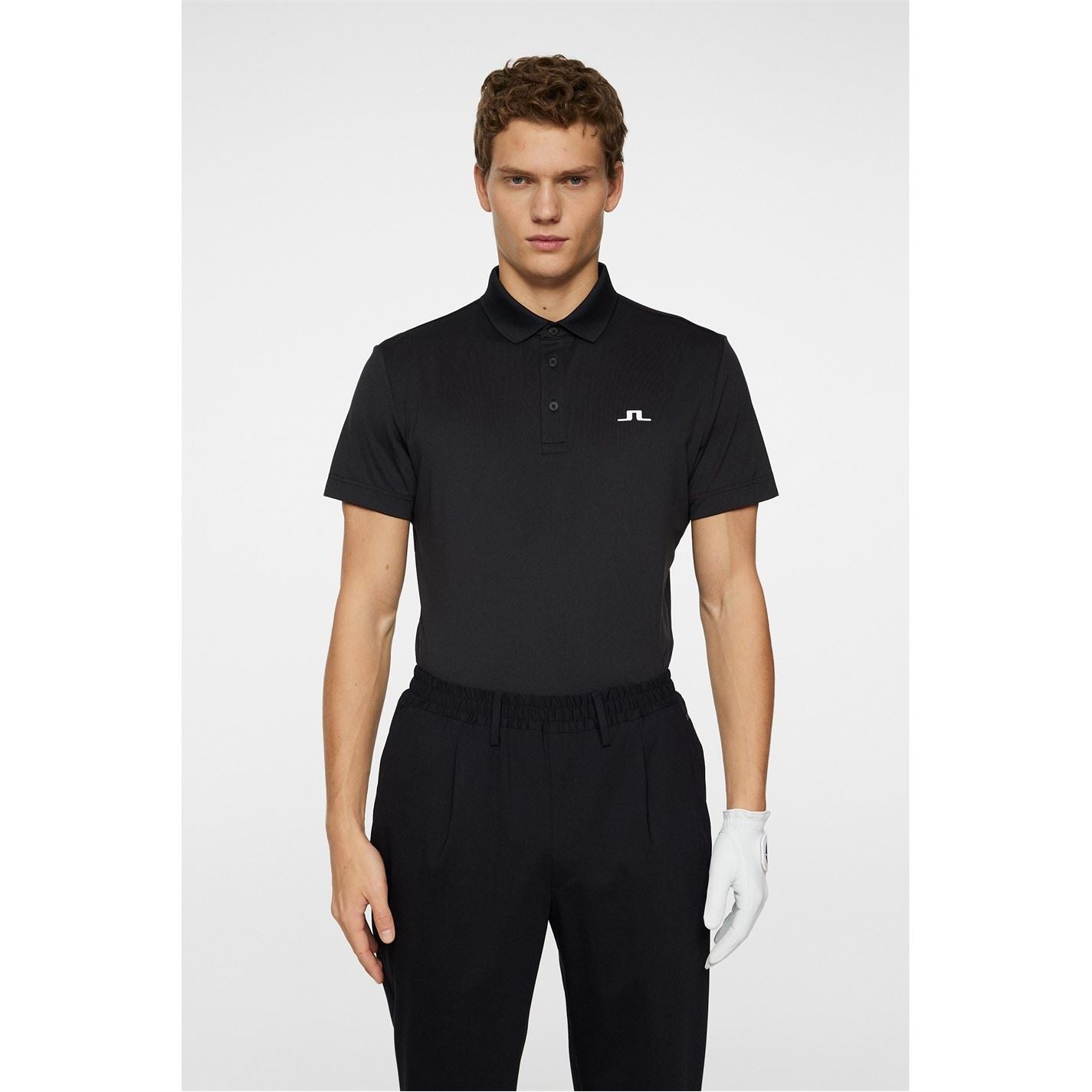 J Lindeberg Golf Short Sleeve Performance Polo Shirt