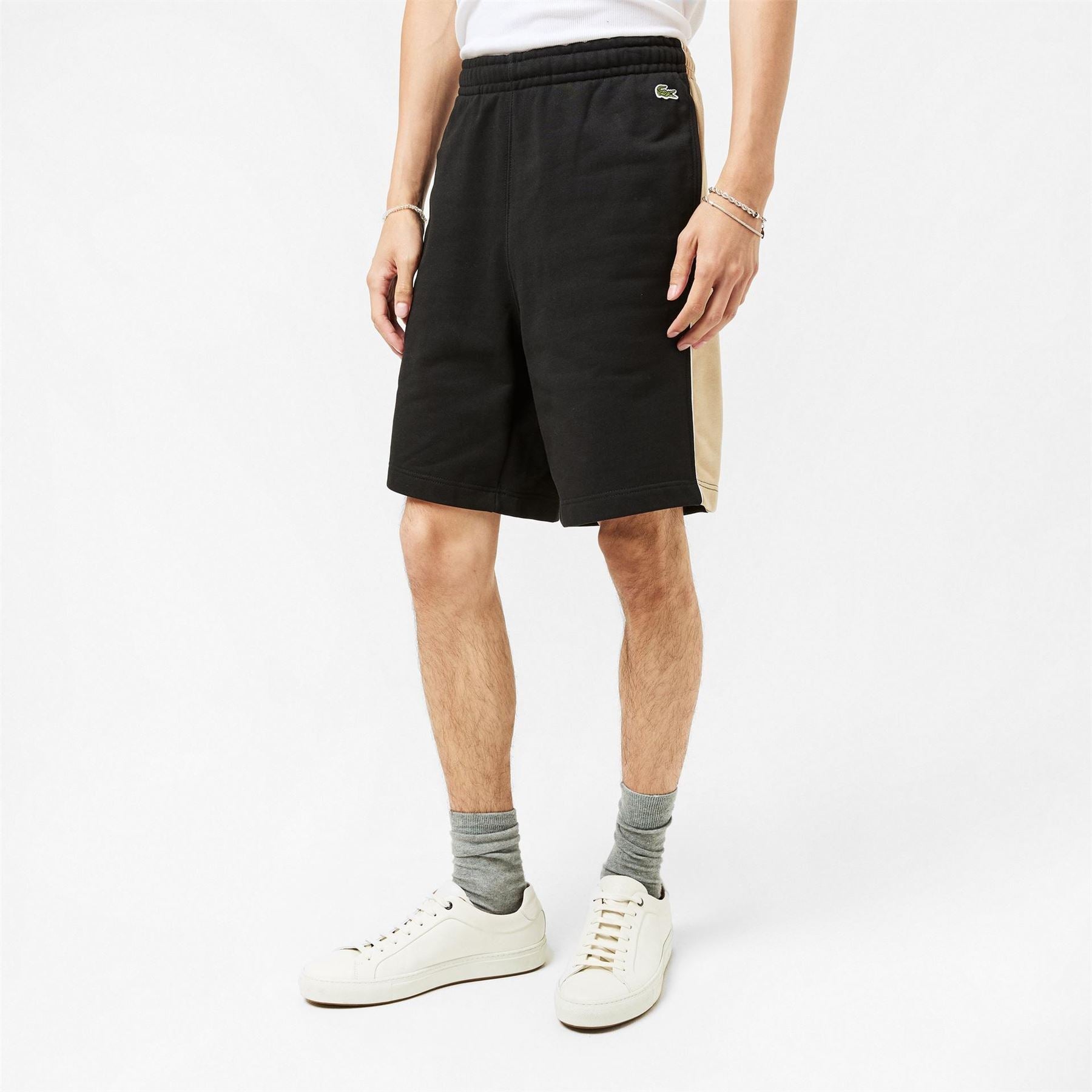 Lacoste Denim Bermuda Shorts with Elasticated Waistband
