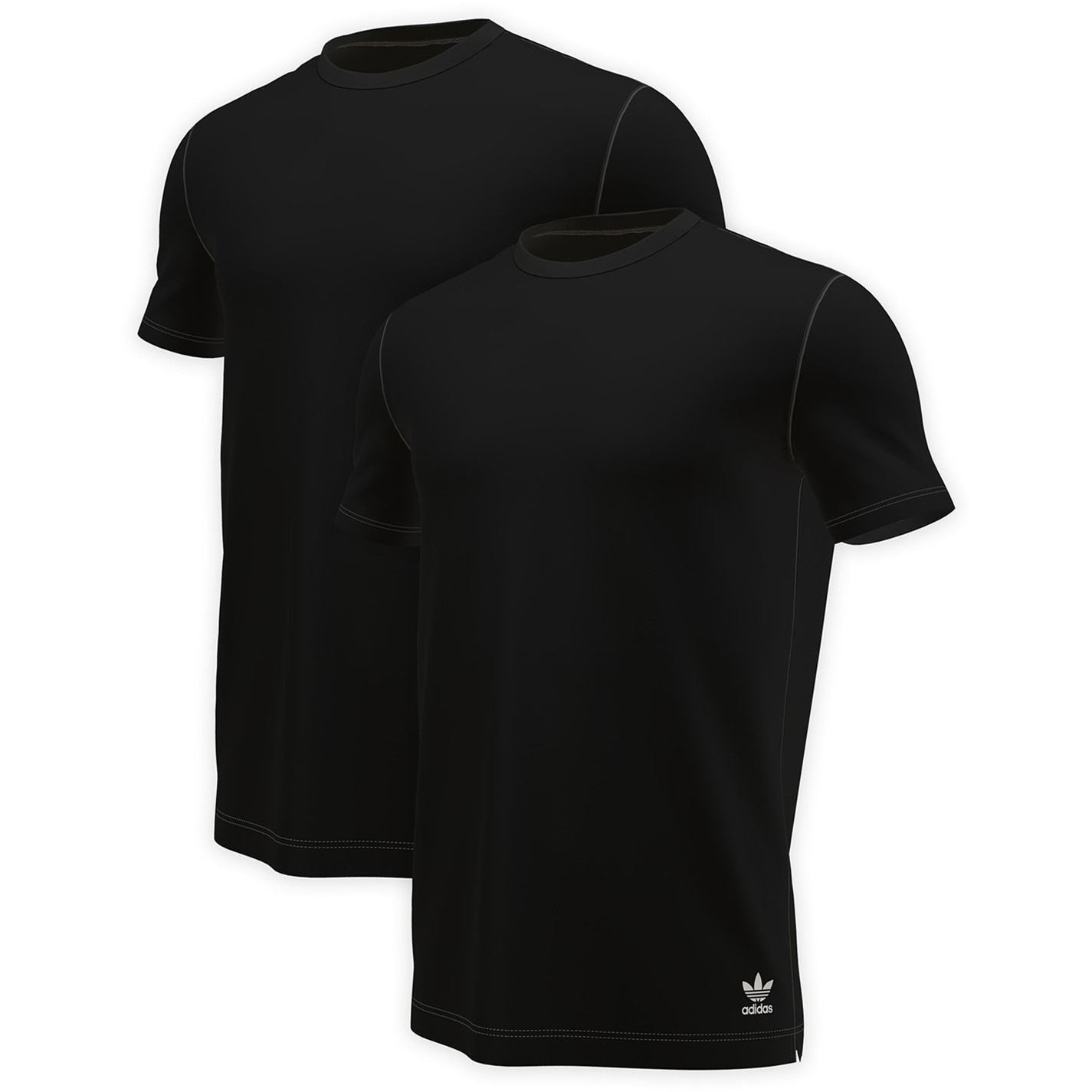 adidas Originals Mens Originals 2 Pack T-Shirts