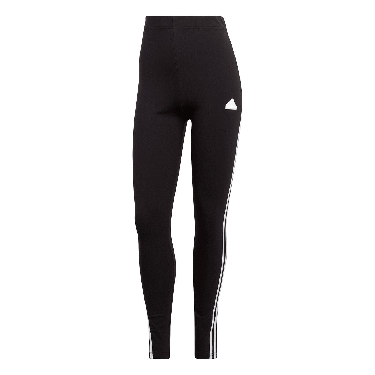adidas Womens Essentials 3 Stripes High Waisted Leggings