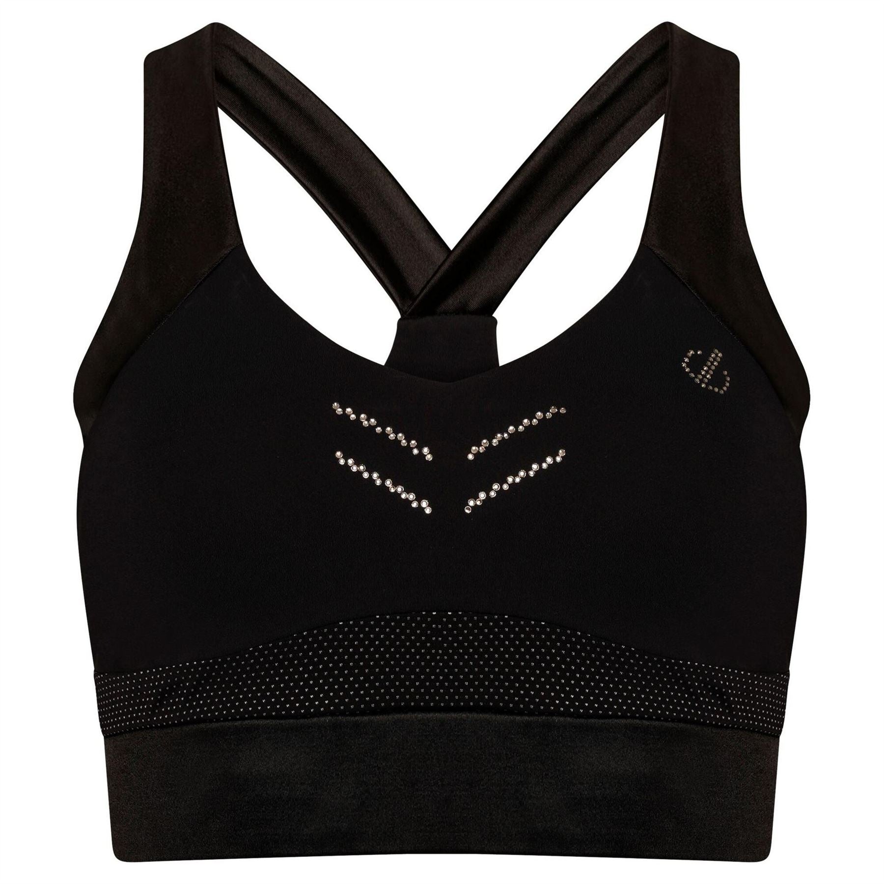 Dare 2b Womens Dri Fit Crystalise Soft Touch Sports Bra
