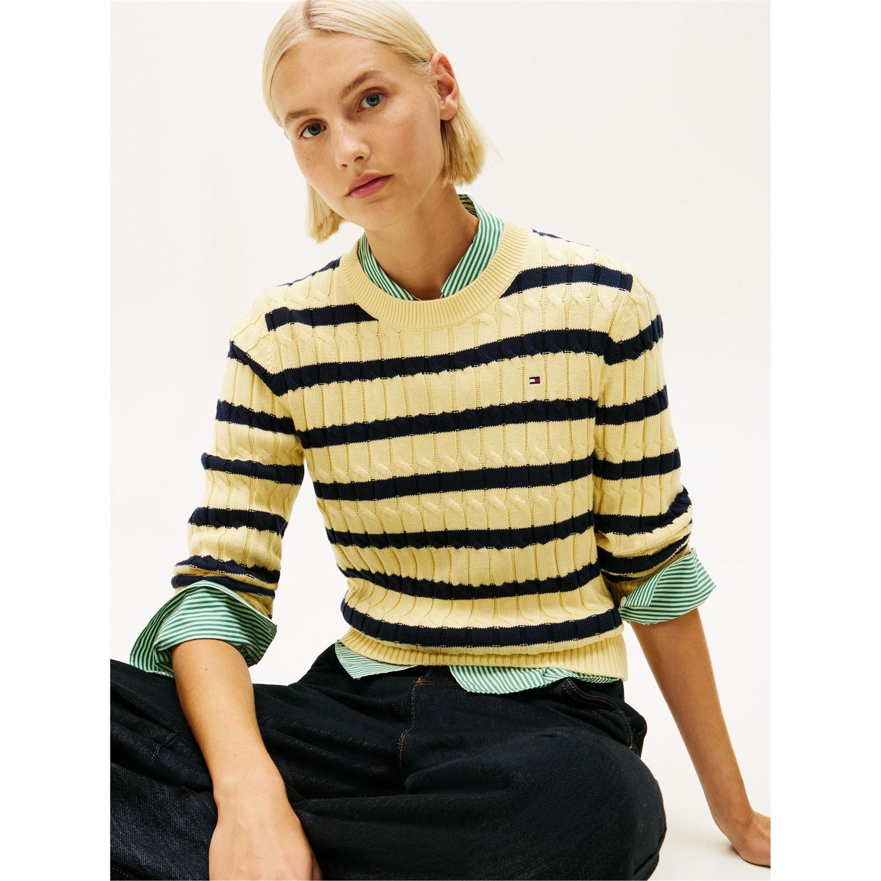 Tommy Hilfiger Knit Crew Neck Sweater