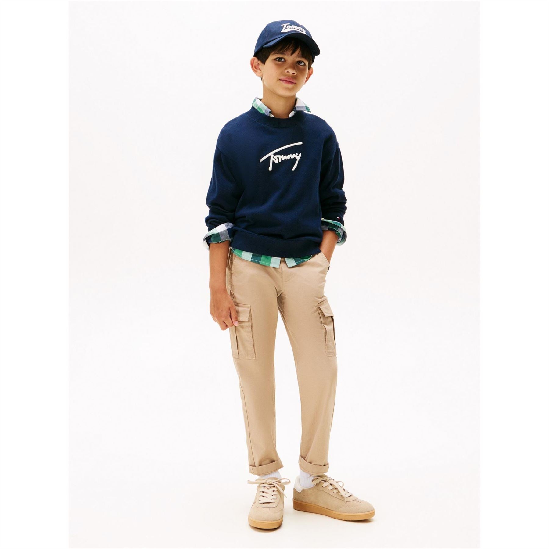 Tommy Hilfiger Graphic Soft Knit Crew Neck Jumper