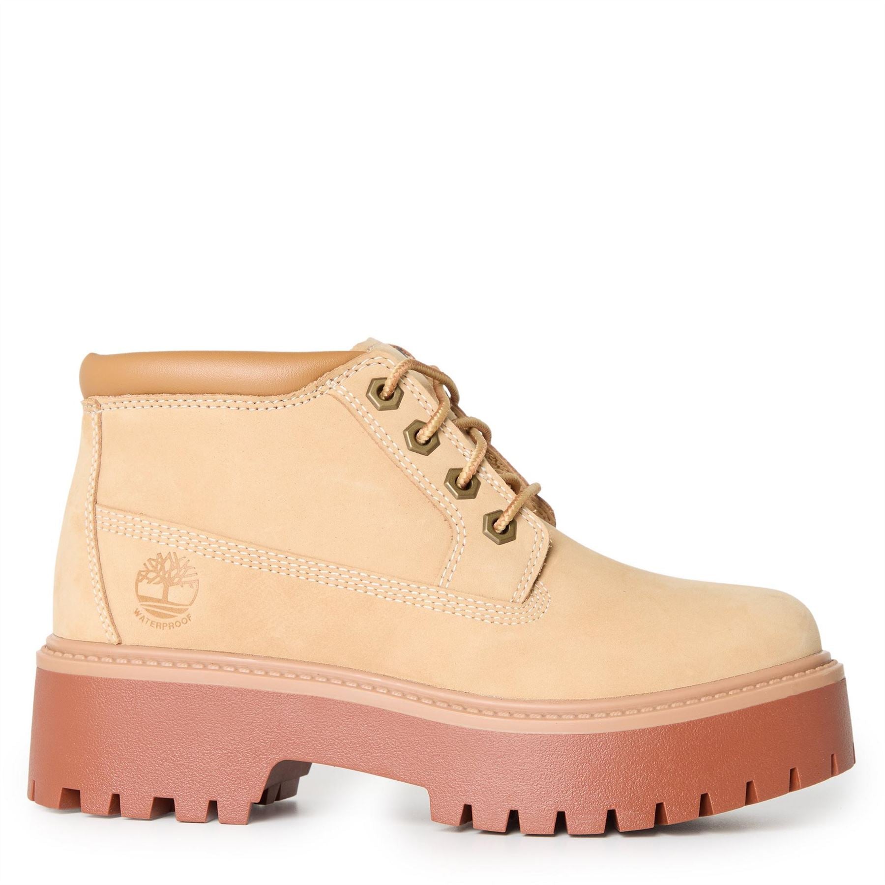 Timberland Stone Street Mid Lace Up Platform Boots