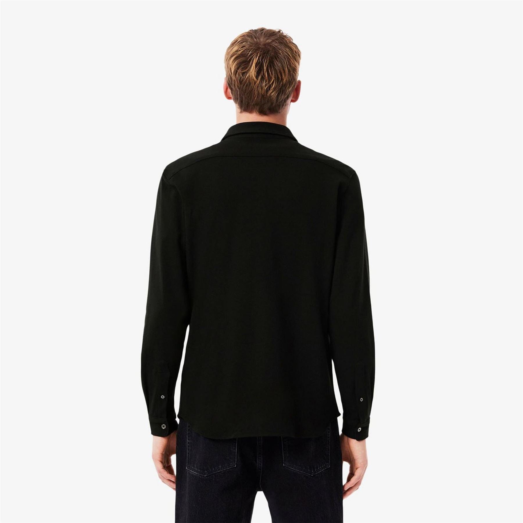 Lacoste Long Sleeve Plain Shirt