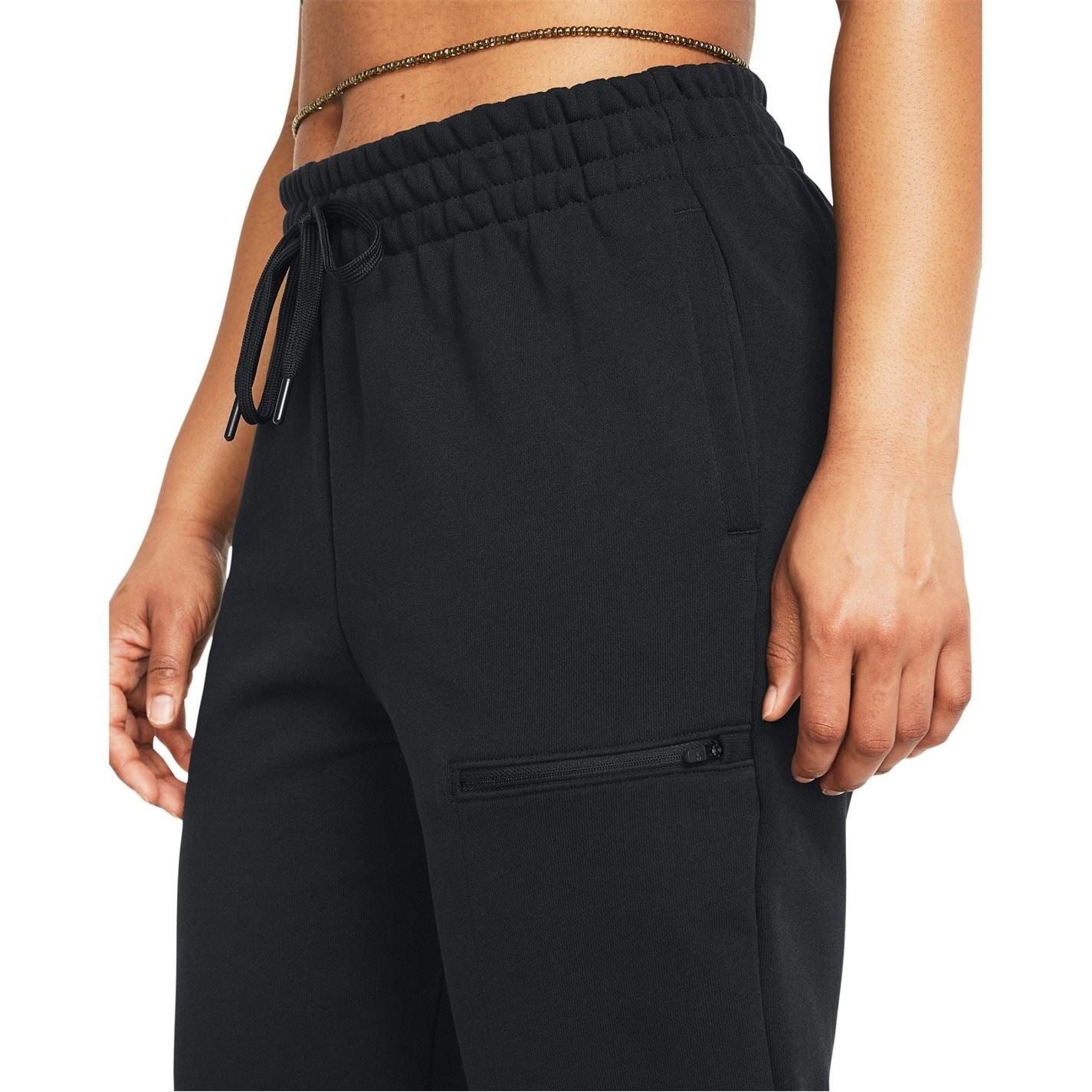 Under Armour Womens Armour Pjt Rck Q1 Hw Terry Pant Tracksuit Bottom