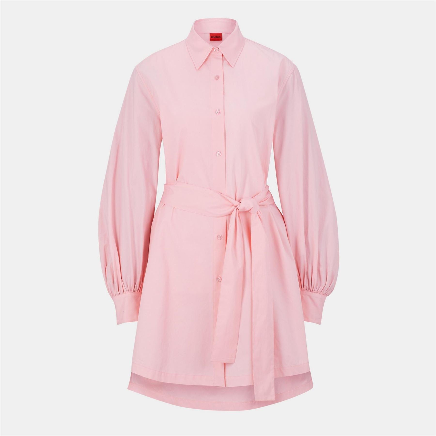 Hugo Kaisanna Collared Neck Long Sleeve Mini Dress