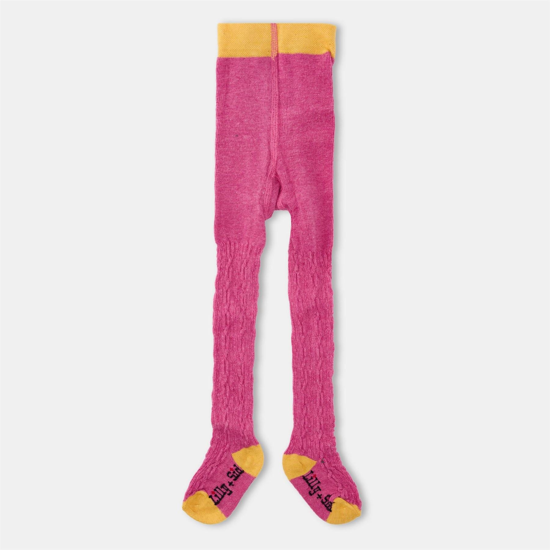 Lilly and Sid Cable Opaque Tights