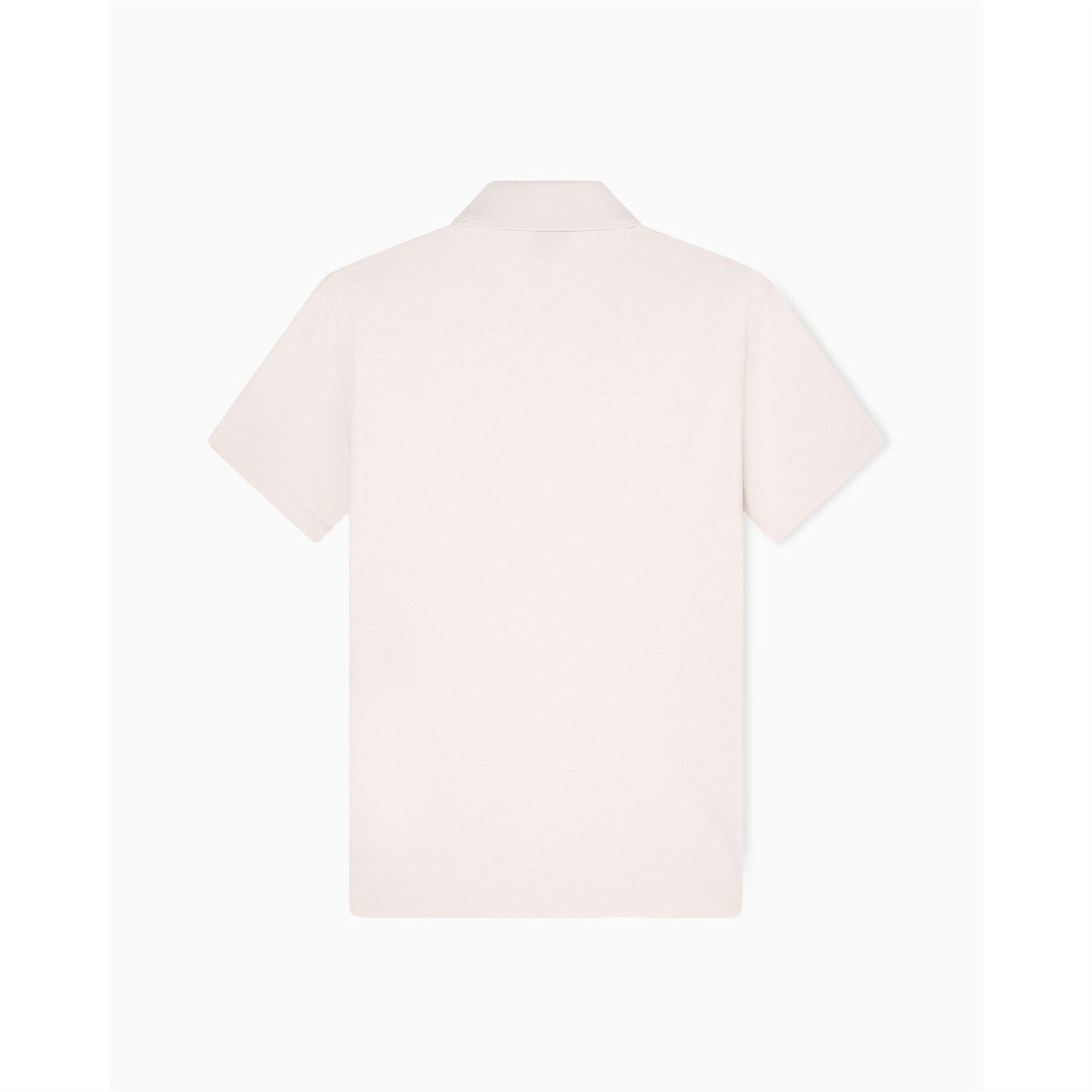 Armani Exchange Exchange Collared Neck Short Sleeve Polo Shirt