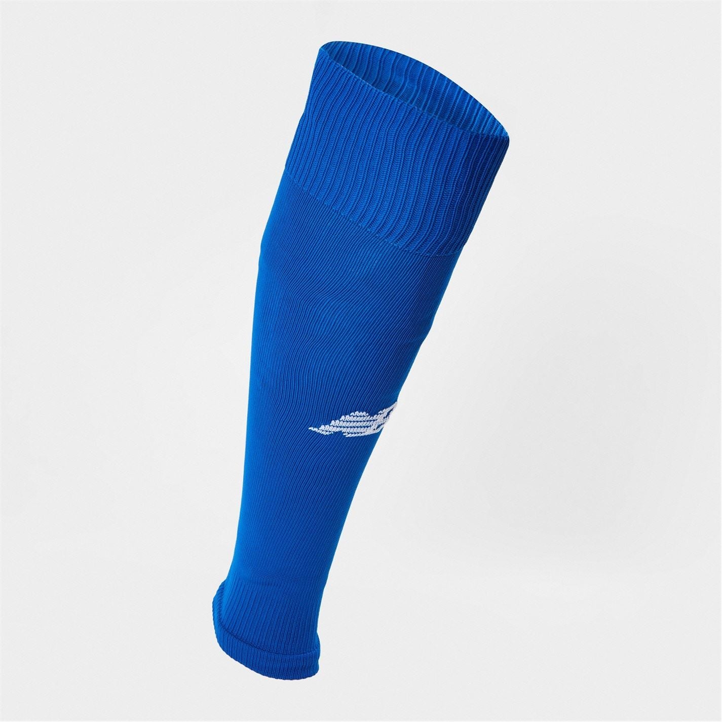 New Balance Solid Patterned Footless Socks with Logo