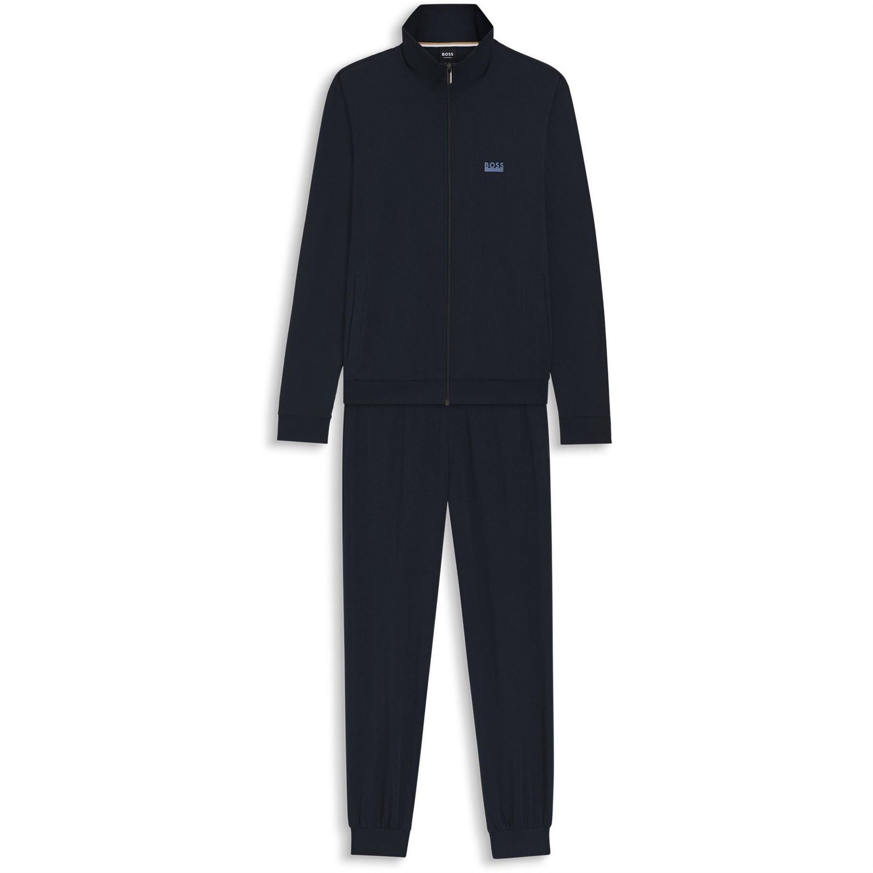 Boss 365 Long Sleeve Zip Neck Pyjama Set