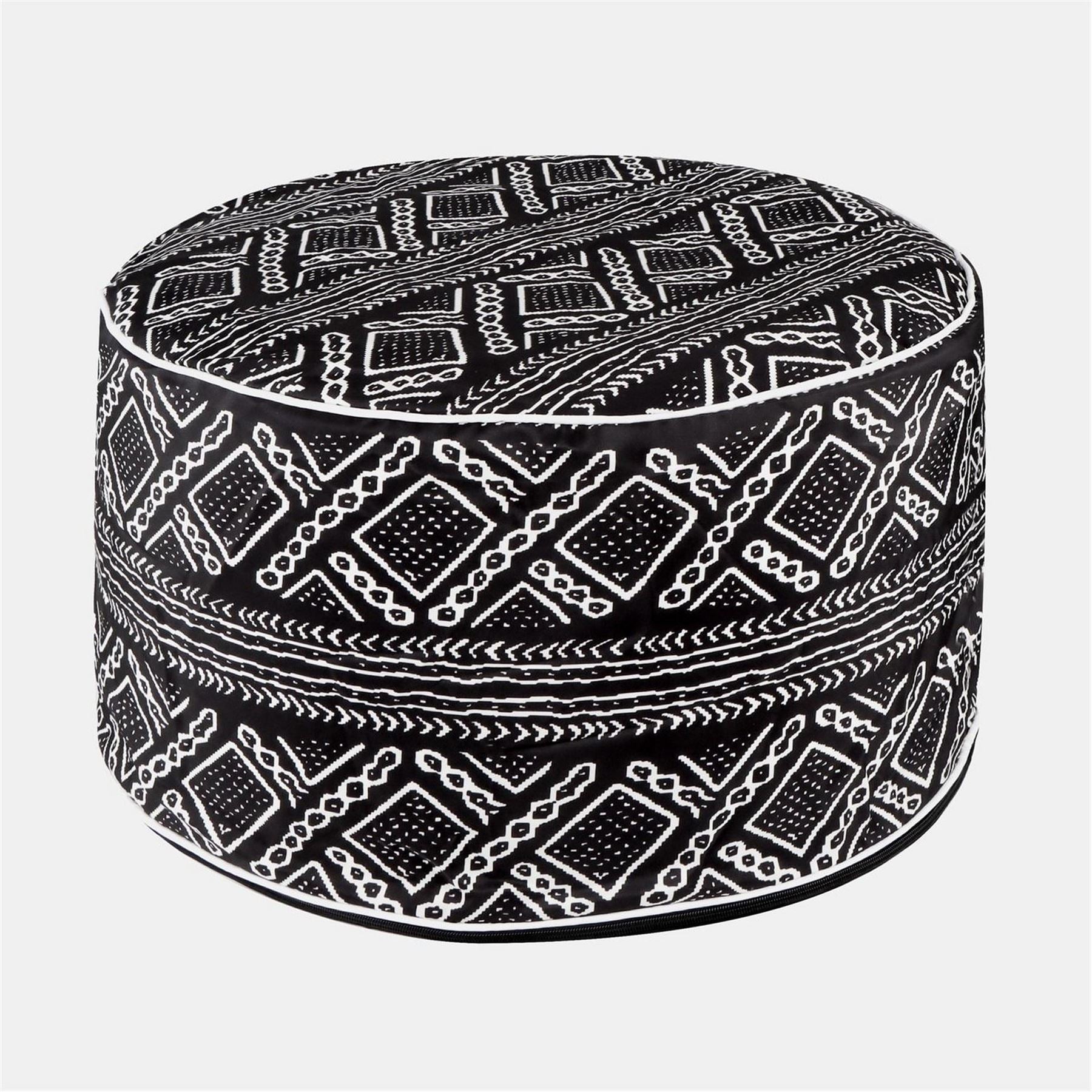 Streetwize Ottoman   Aztec Patter
