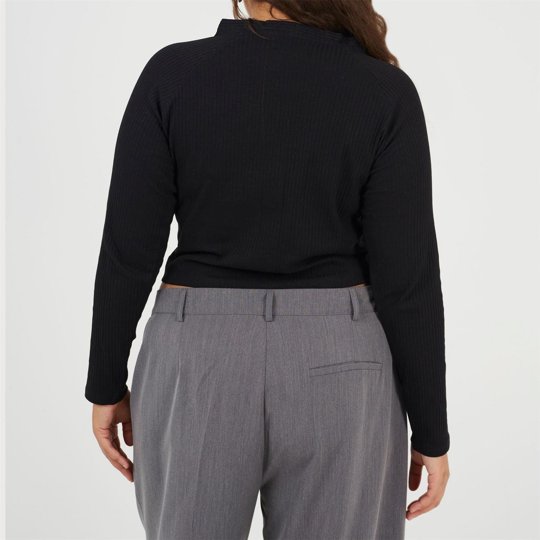 Brave Soul V-Neck Long Sleeve Button Placket Blouse