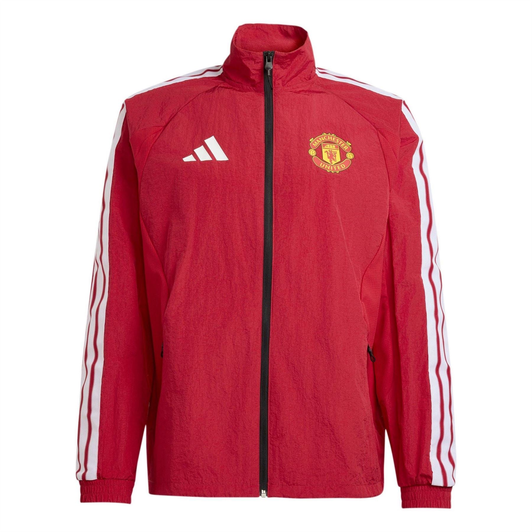 adidas Manchester United Licensed Pre Match Tracksuit Top 2026 2027
