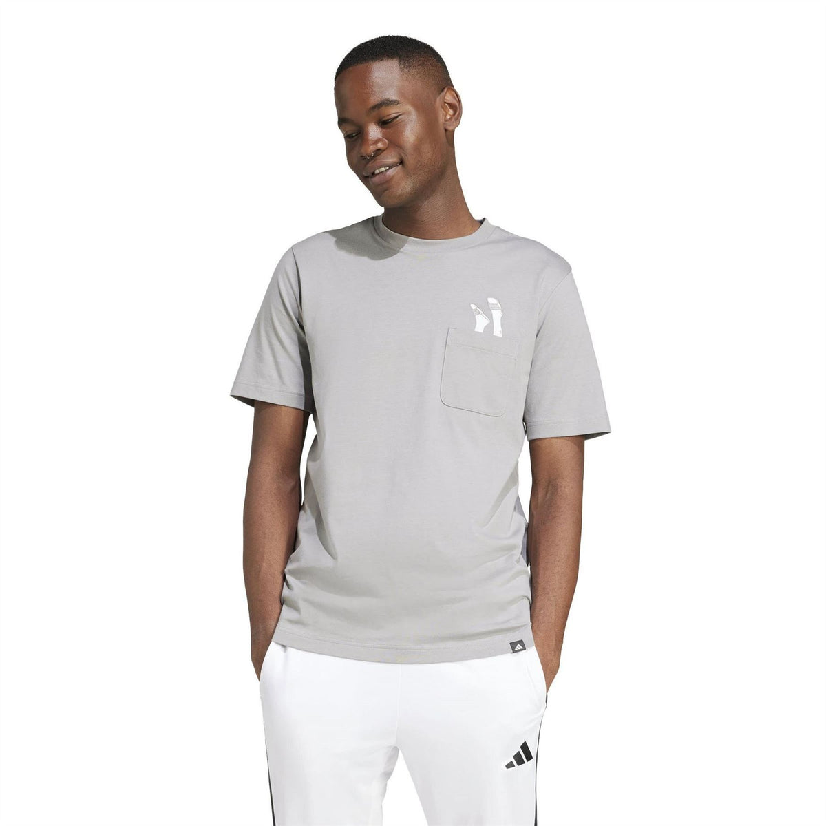 adidas Regular Fit Short Sleeve Crew Neck T-Shirt