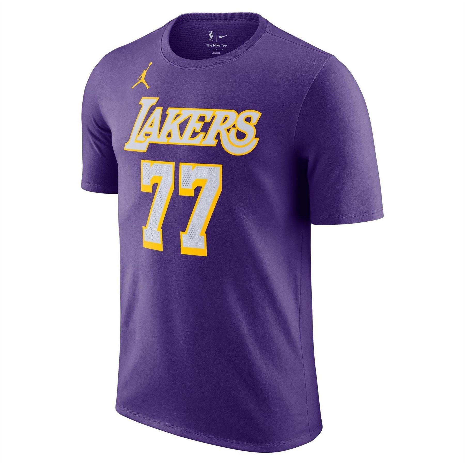 Nike NBA Crew Neck Short Sleeve Graphic T-Shirt