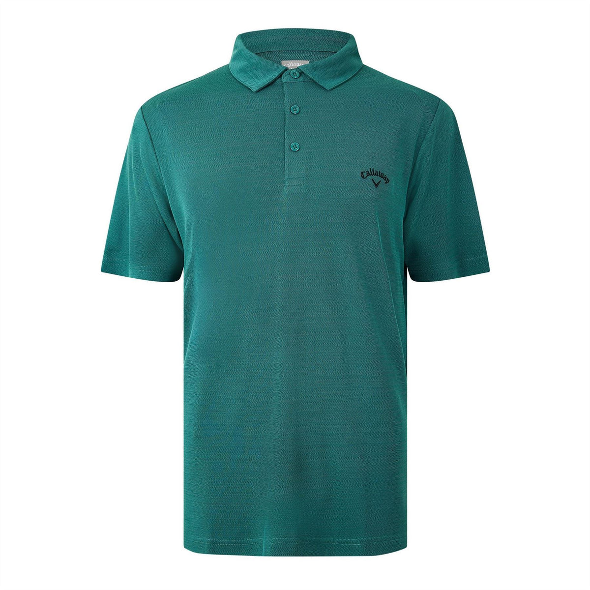 Callaway Mens Herringbone Golf Polo Shirt