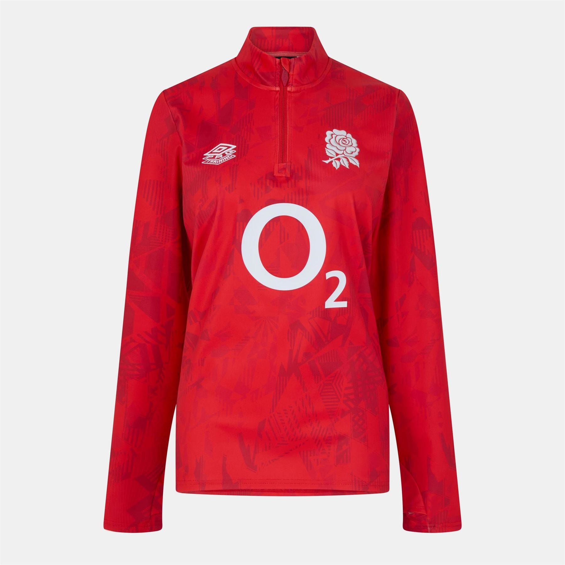 Umbro Womens England Red Roses Midlayer Top 2024