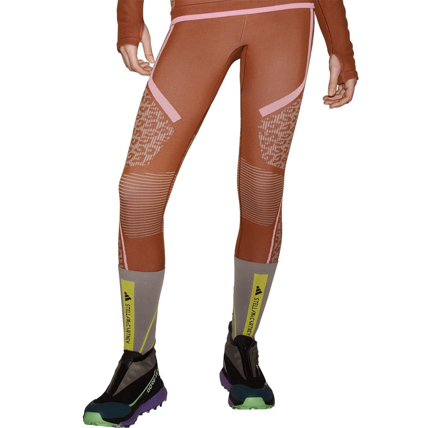 adidas Geometric Patterned Shapewear Leggings