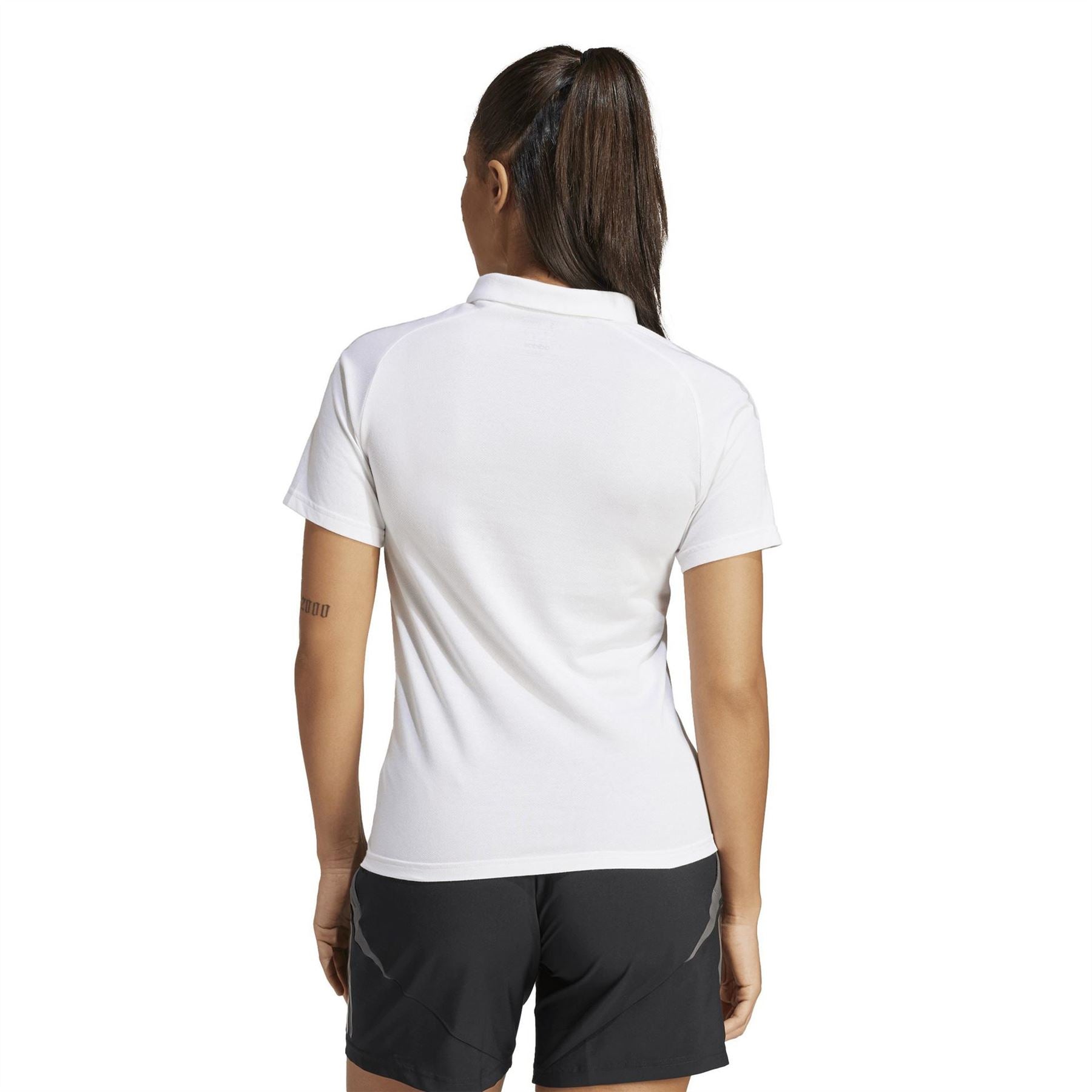 adidas Tiro24 Collared Neck Short Sleeve Polo Shirt