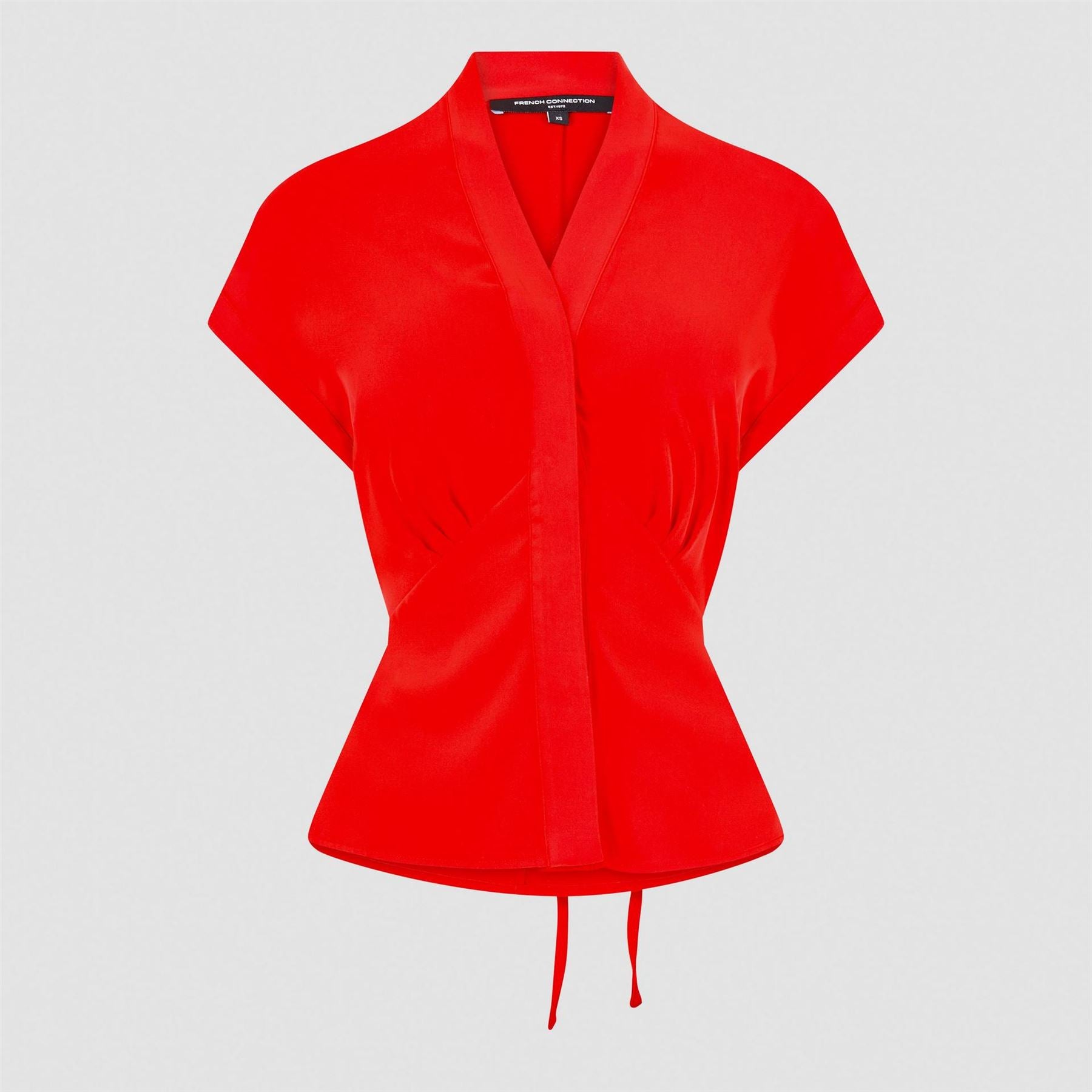 French Connection Short Sleeve Regular Fit Blouse
