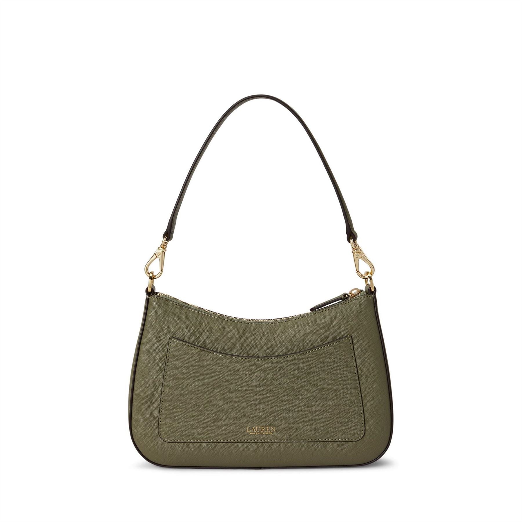 Lauren by Ralph Lauren Danni Leather Shoulder Bag
