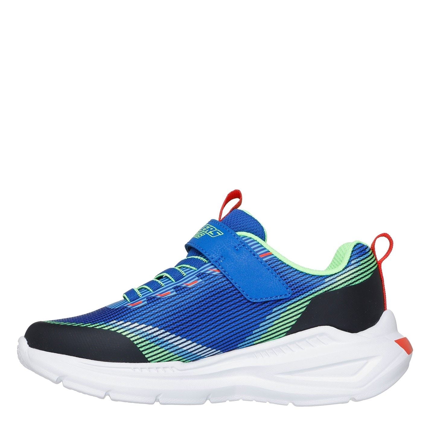 Skechers Lighted Gore  And  Strap Sneaker W Mids Light Up Trainers Boys