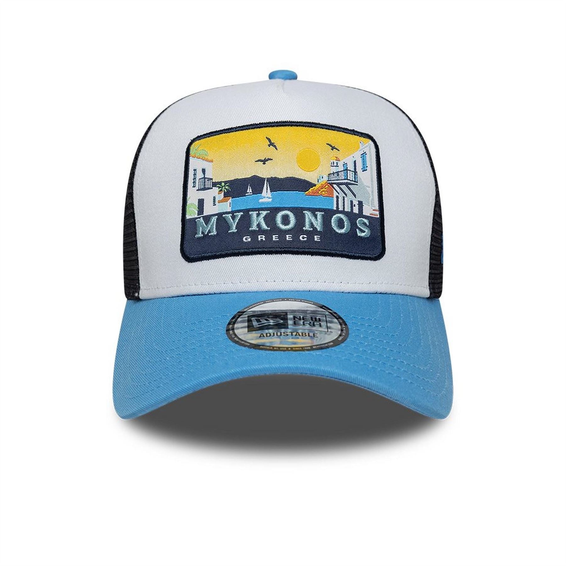 New Era Patch A Frame Adjustable Trucker Cap