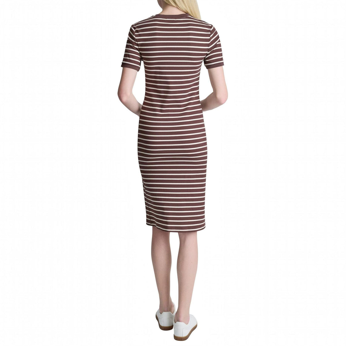 DKNY Rib Knitted T-Shirt Dress