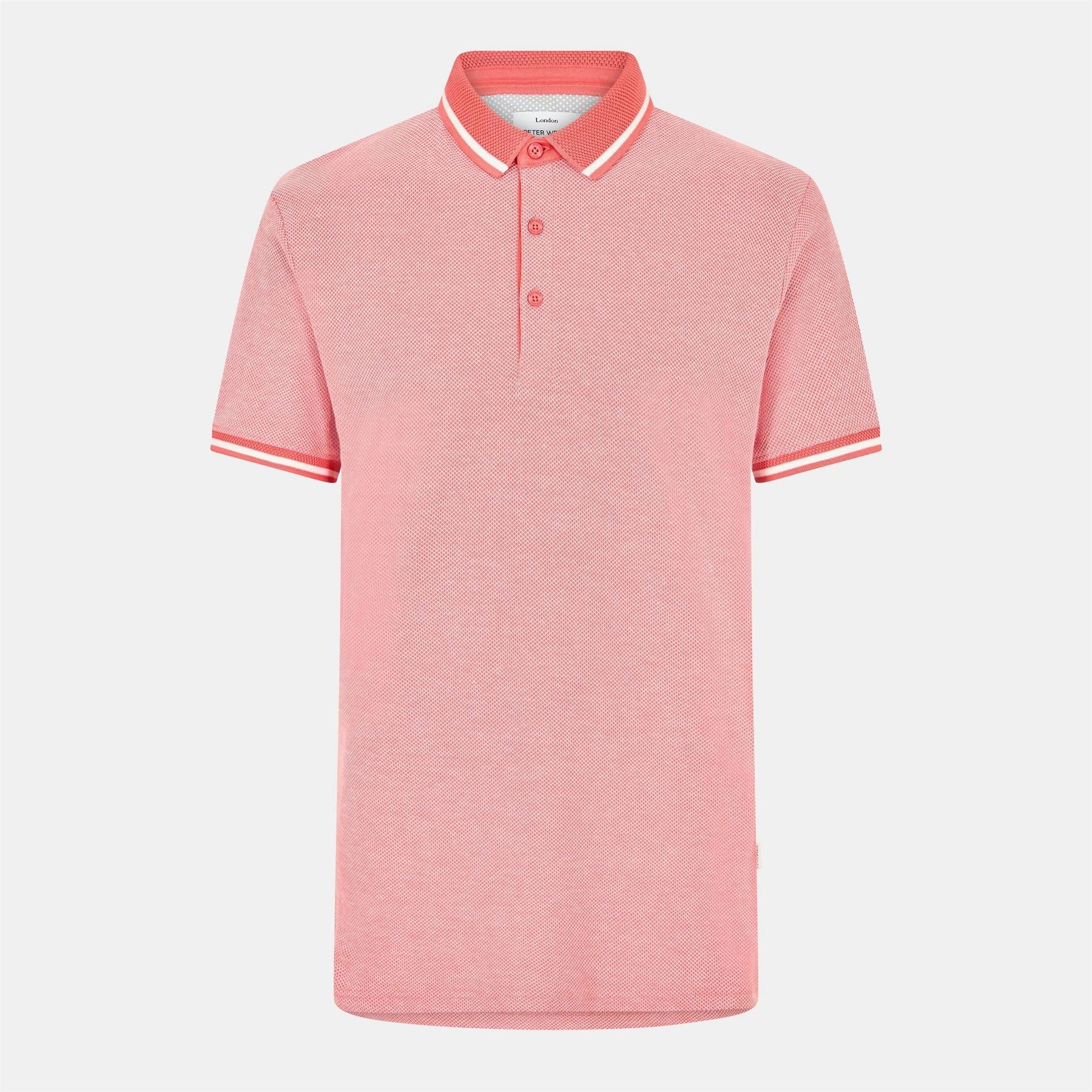 Peter Werth Arragon Collared Neck Short Sleeve Polo Shirt