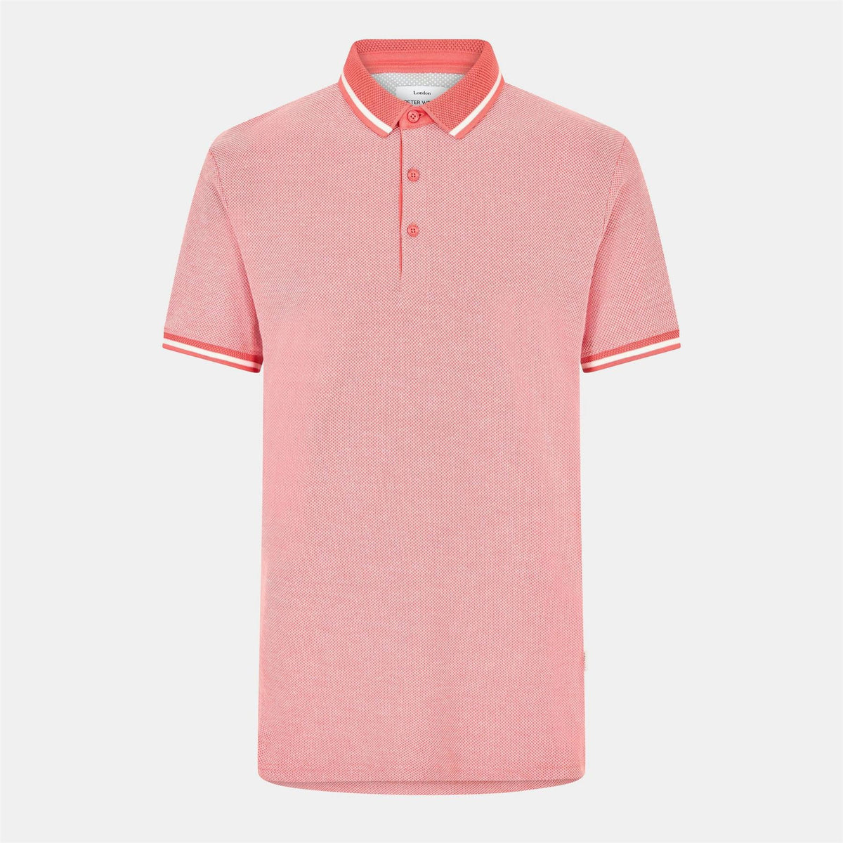 Peter Werth Arragon Collared Neck Short Sleeve Polo Shirt