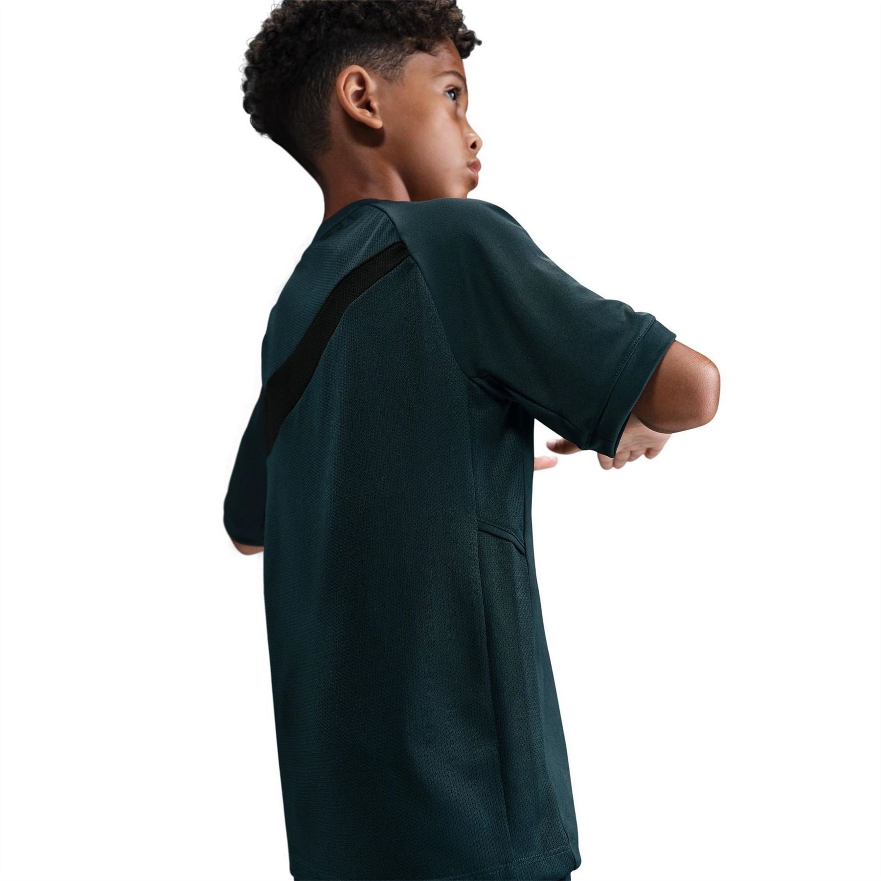Nike Logo Crew Neck Raglan Sleeve Jersey T-Shirt