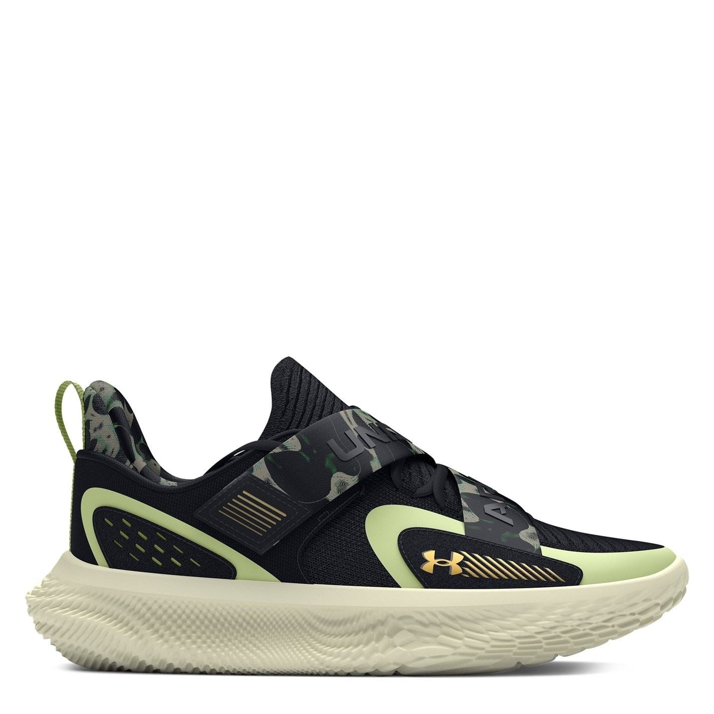Under Armour Mens Armour Ua Flow Futr X 4 Camo Basketball Trainers