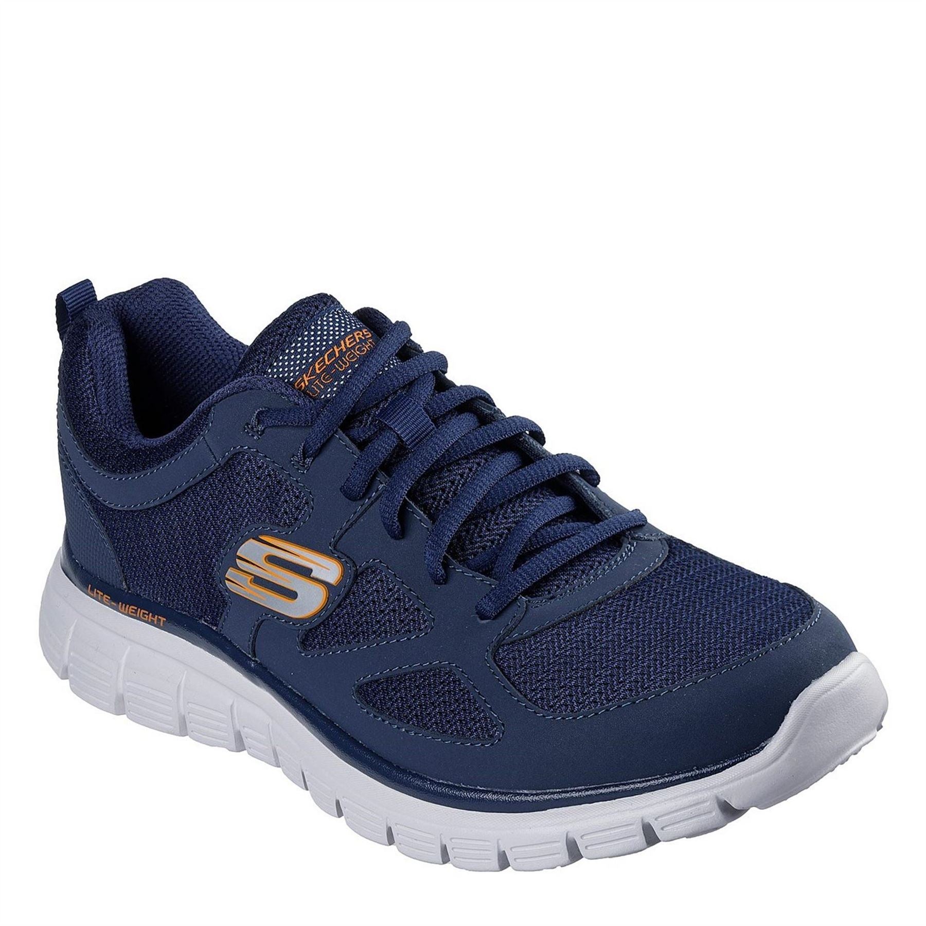 Skechers Mens Flex Burns Agoura Trainers