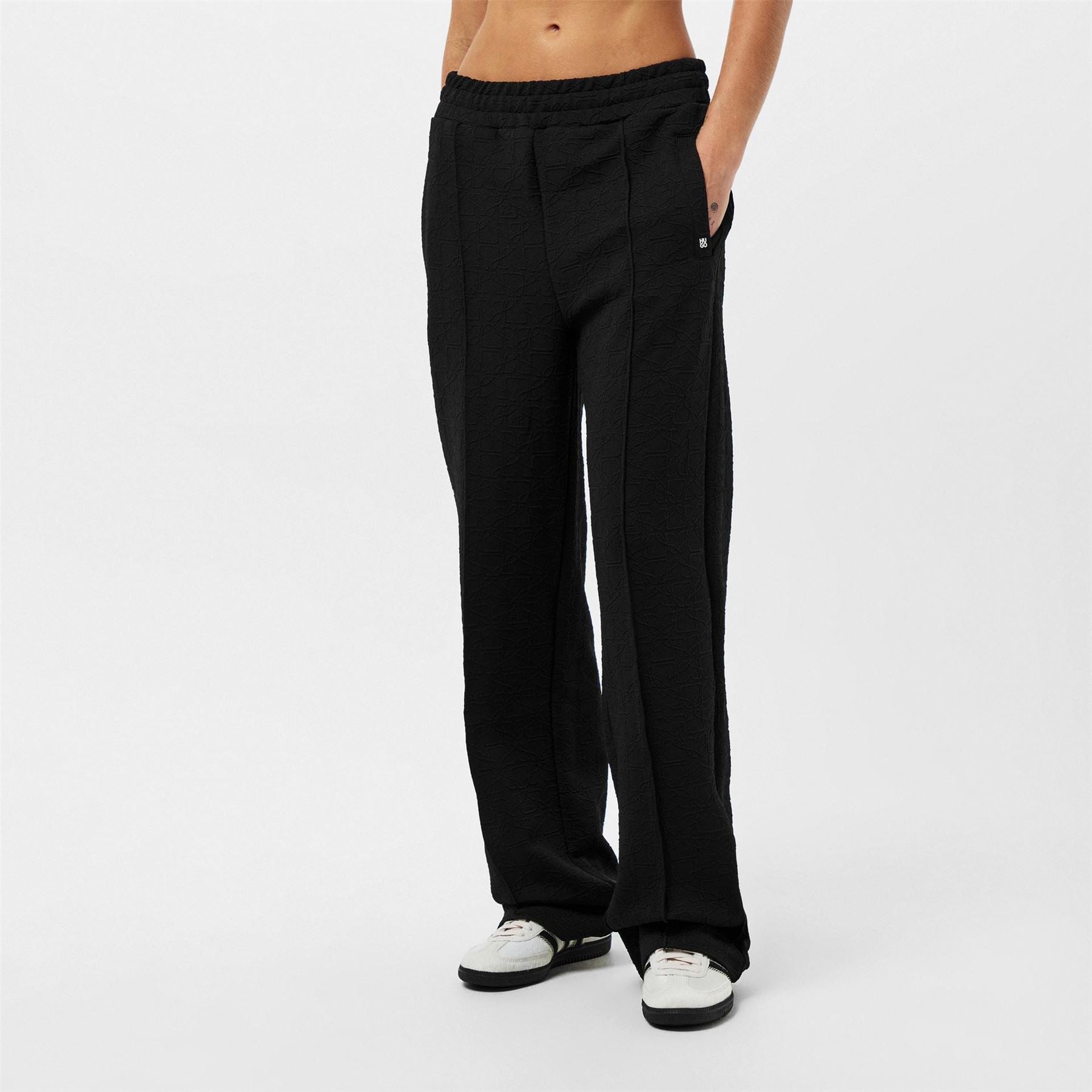 Hugo Nargie Regular Fit Textured Joggers