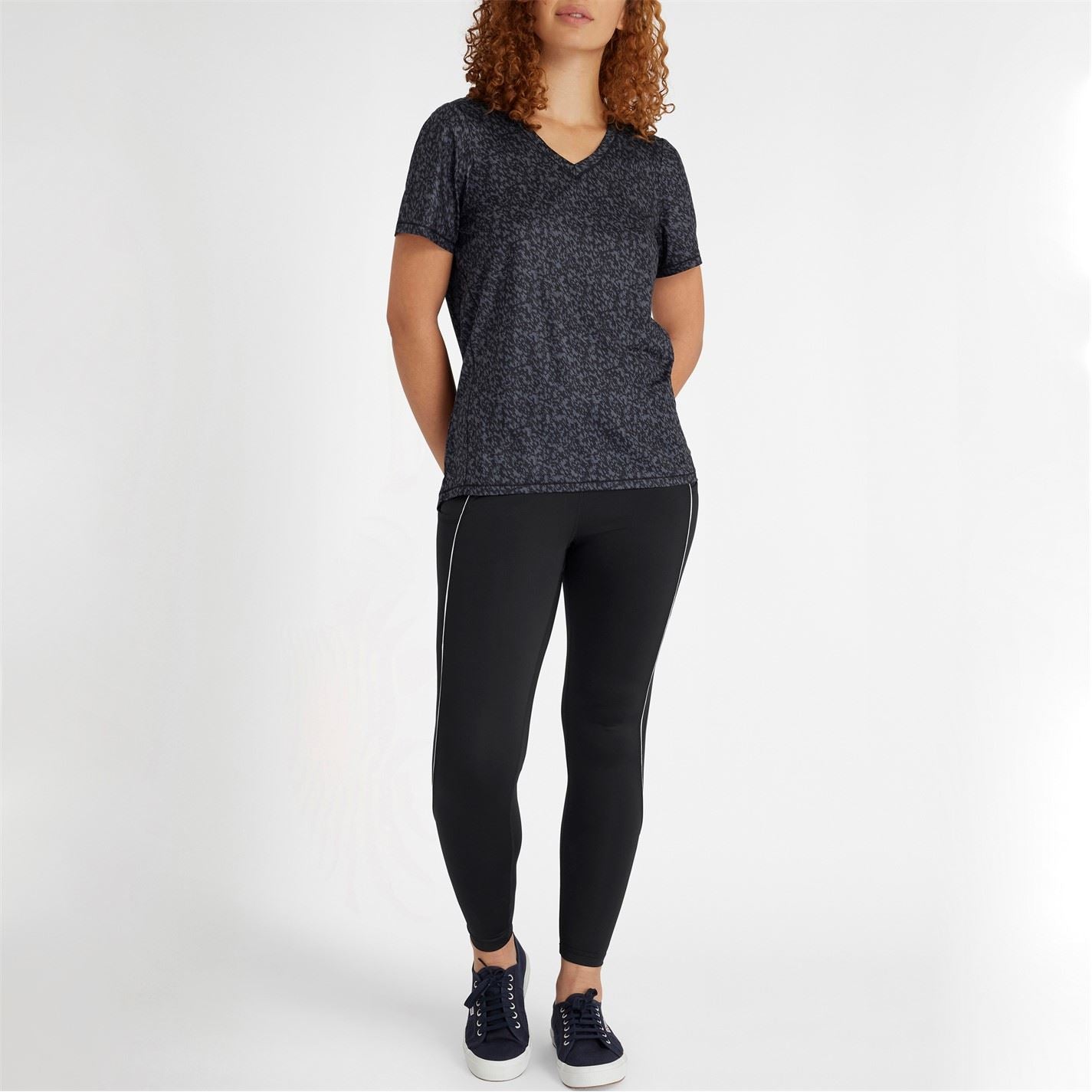 Calvin Klein Golf Regular Fit V-Neck Short Sleeve T-Shirt