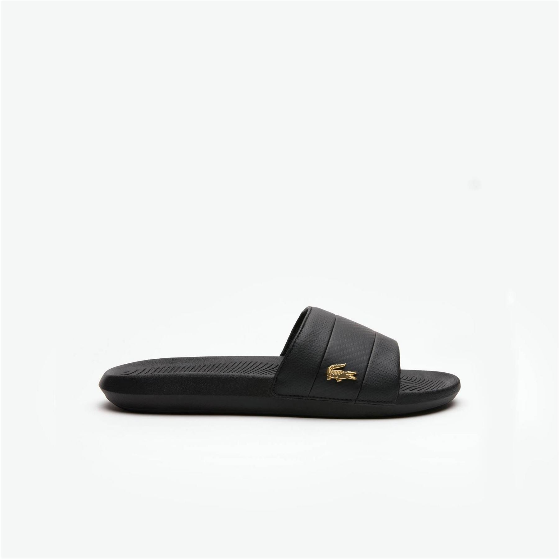 Lacoste Metal Logo Sliders