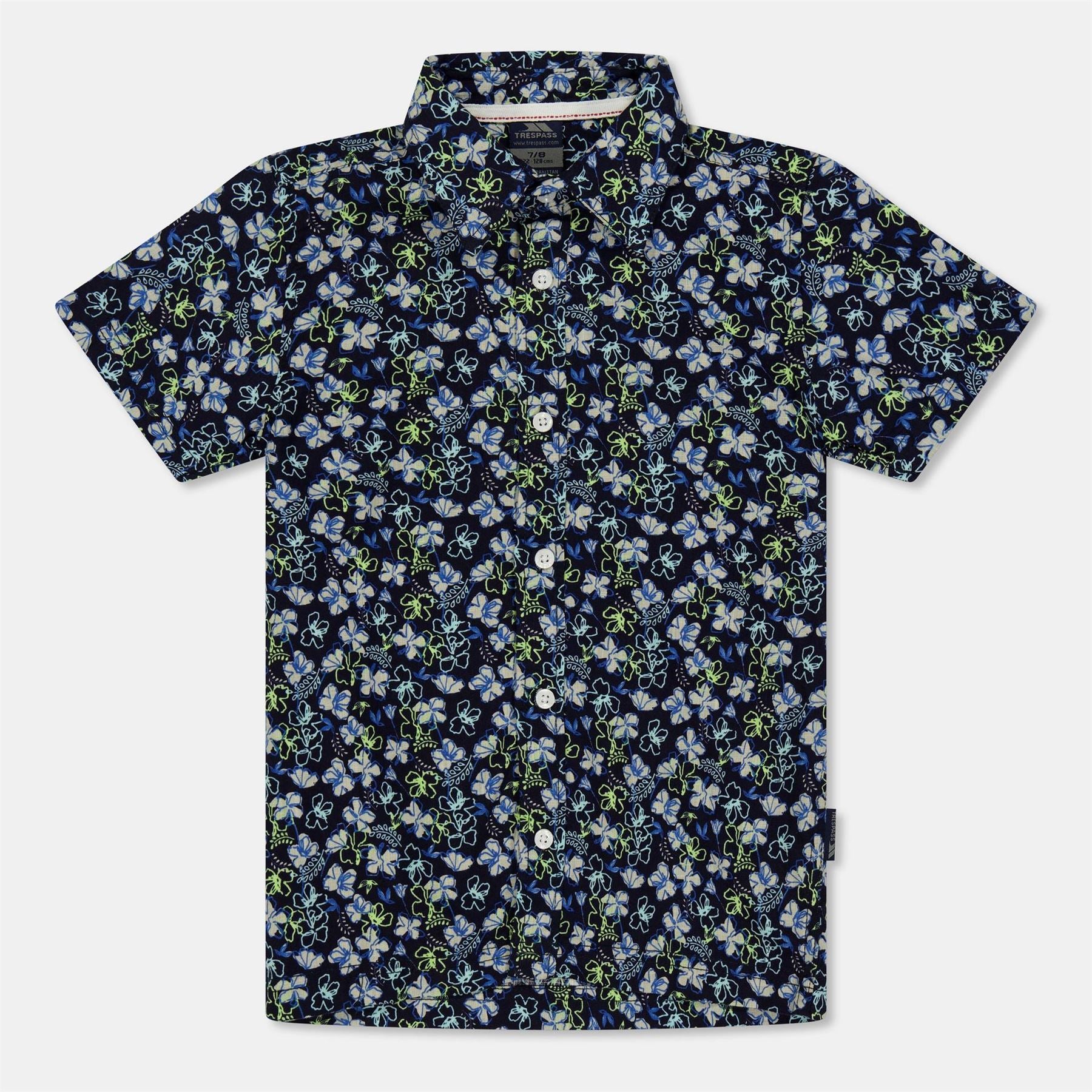 Trespass Short Sleeve Patterned Shirt