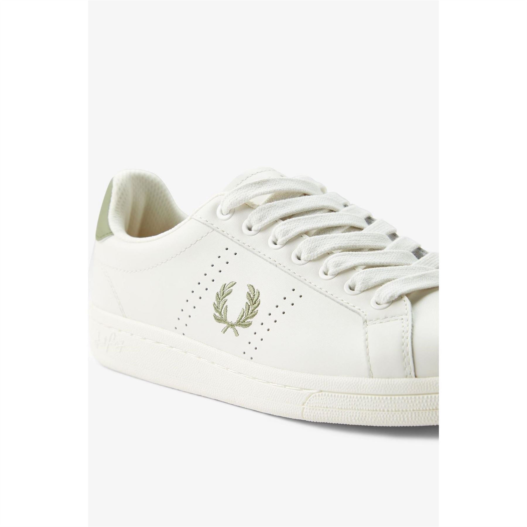 Fred Perry Leather Low Top Trainers