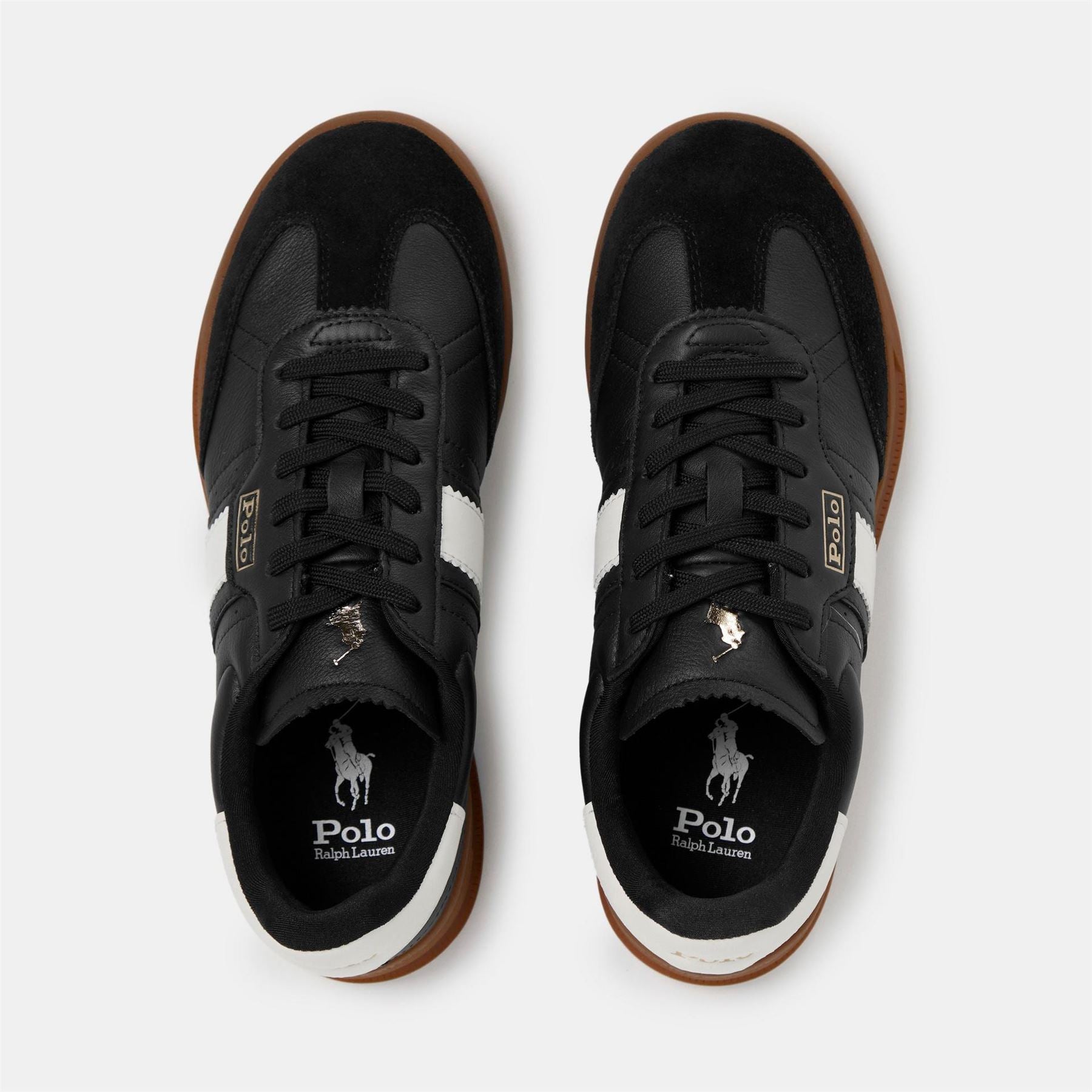 Polo Ralph Lauren Leather Court Trainers