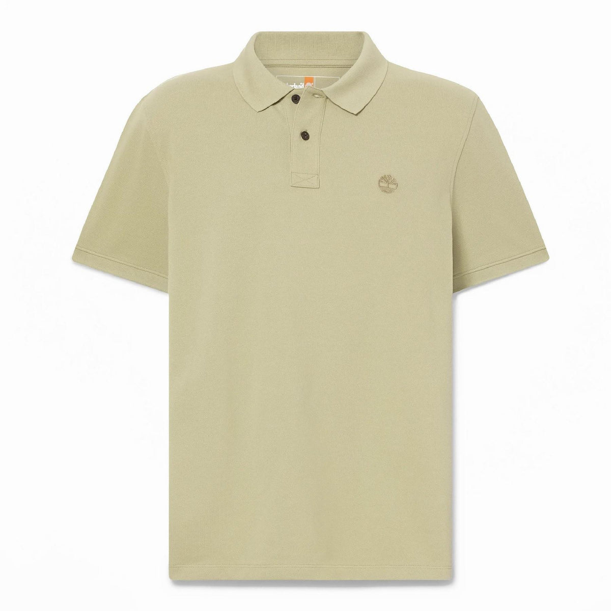 Timberland Millers Timberland Logo Collared Neck Short Sleeve Shirt