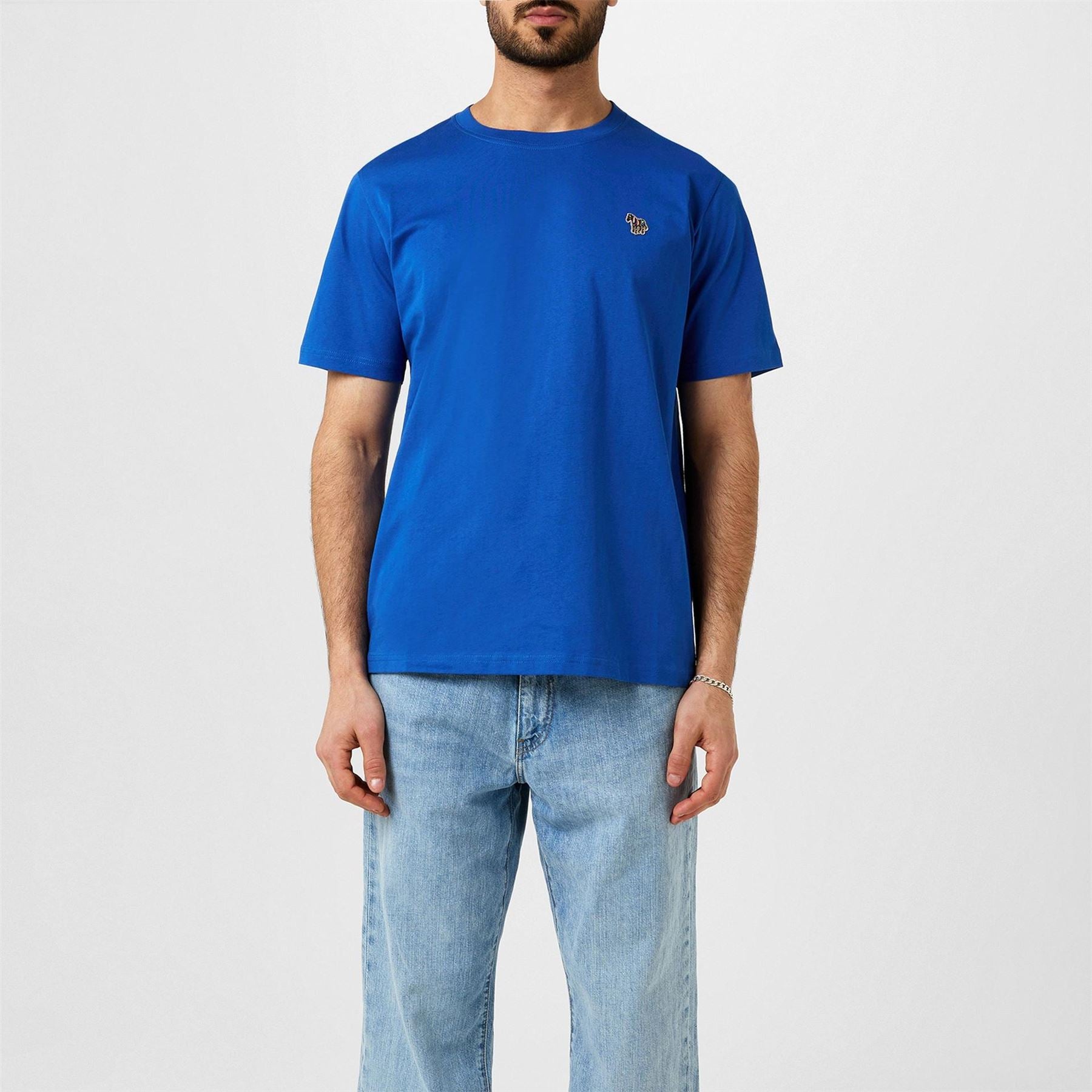 PS Paul Smith Regular Fit Zebra Crew Neck T-Shirt