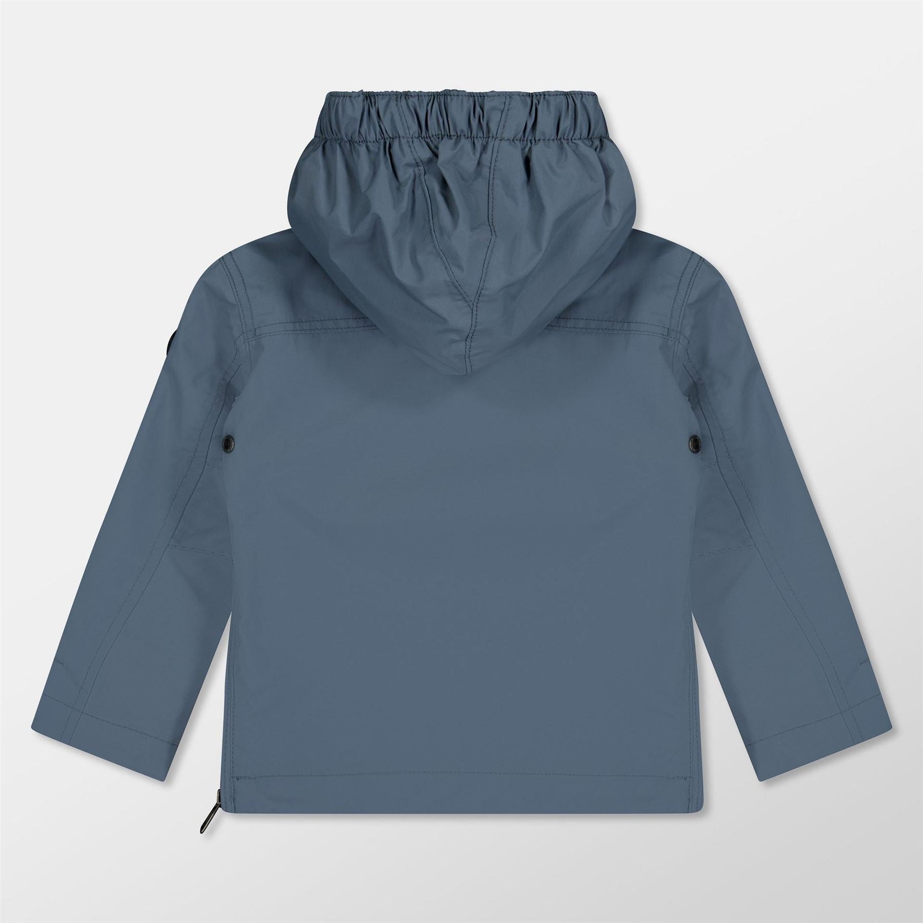 Napapijri Rainforest Solid Patterned Hooded Chest Pocket Rain Jacket